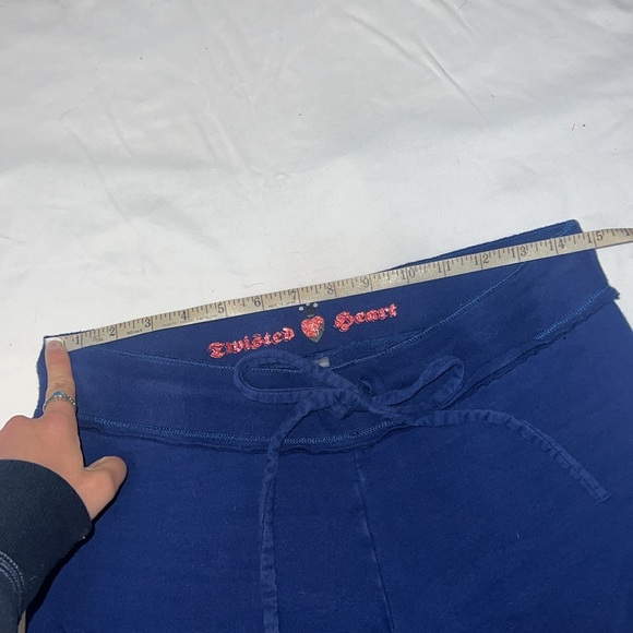 Twisted Heart Blue Tracksuit Sweat Pants, size small, 100% cotton - Picture 5 of 8